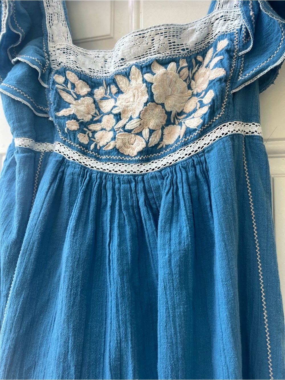 M.A.B.E Alberta Embroidered Dress - Picture 7 of 8